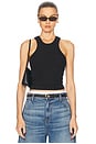 view 1 of 4 Essential Racer Tank in Black