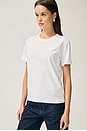 view 3 of 7 Small Tee in White