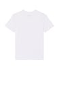 view 5 of 5 Small Tee in White