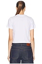 view 3 of 4 Boy Tee in White