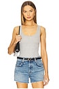 view 1 of 4 Essential Tank in Heather Grey