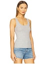 view 2 of 4 Essential Tank in Heather Grey