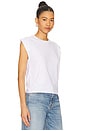 view 2 of 4 Muscle Tee in White