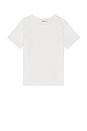 view 5 of 6 Small Tee in White
