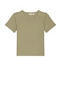 view 5 of 6 Baby Tee in Light Olive