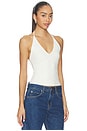 view 2 of 5 DÉBARDEUR HALTER TANK in Bone