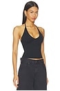 view 2 of 6 Halter Tank in Black