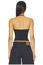 view 3 of 6 Halter Tank in Black