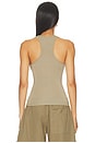 view 3 of 6 Essential Racerback Tank in Light Olive