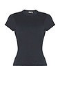 view 5 of 6 CAMISETA SLIM FIT COM GOLA REDONDA in Navy