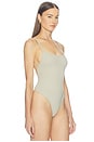 view 4 of 7 Open-back Bodysuit in French Grey