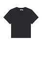view 6 of 6 V-neck Boy Tee in Vintage Black
