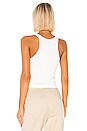 view 3 of 4 GF Tank Top in White