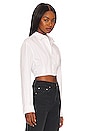 view 2 of 4 Kayley Cropped Shirt in White