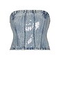 view 6 of 5 x Lindsi Lane Aurora Sequin Bustier in Theatre Row