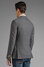 view 4 of 7 The Hopsack Blazer in Grey