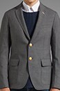 view 5 of 7 The Hopsack Blazer in Grey