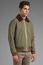 view 3 of 8 The Rum Runner Jacket in Field Green
