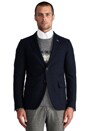 view 1 of 7 Fall Canvas Unconstructed Blazer in Storm Blue