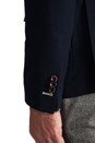 view 7 of 7 Fall Canvas Unconstructed Blazer in Storm Blue