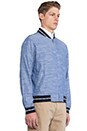 view 3 of 5 Chambray Varsity Jacket in Indigo