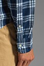 view 6 of 6 Indigo Madras E-Z OBD Shirt in Navy