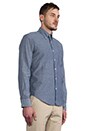 view 2 of 6 CHEMISE SELVAGE MADRAS in Indigo