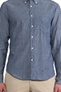 view 4 of 6 CHEMISE SELVAGE MADRAS in Indigo