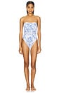 view 1 of 4 Carrara One-piece in Light Blue