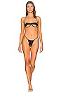 view 4 of 5 HAUT DE MAILLOT DE BAIN LOU in Black