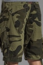 view 6 of 7 Rovic Loose Camouflage 1/2 Short in Sage