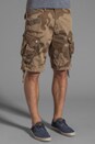 view 2 of 7 Rovic Loose Camouflage 1/2 Short in Grege