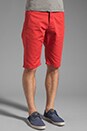 view 2 of 6 Western Bronson Chino Straight 1/2 Short in Ketchup