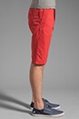 view 3 of 6 Western Bronson Chino Straight 1/2 Short in Ketchup