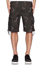view 1 of 3 Rovic Combat G-13 Camo Bermuda in Black