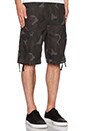 view 2 of 3 Rovic Combat G-13 Camo Bermuda in Black