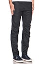 view 2 of 3 5620 3D Low Tapered Comfort Pintt Denim Biker in 3D Dark Aged