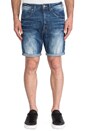 view 1 of 3 A Crotch Watton Denim Short in Medium Aged Destroy