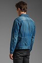 view 4 of 6 Slim Tailor Denim Jacket in Medium Aged
