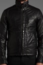 view 5 of 7 RCO Brando Leather Jacket in Black