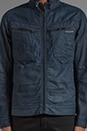 view 5 of 7 New Riley Slim Jacket in Format Blue