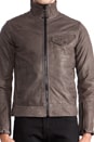 view 5 of 7 JSF Leather Jacket in Castor