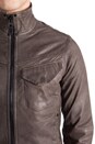 view 6 of 7 JSF Leather Jacket in Castor