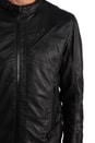 view 6 of 7 Chopper Leather Jacket in Black