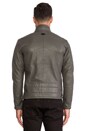view 4 of 4 Forc Across Biker Jacket in Raw Grey