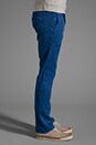 view 3 of 6 New Bronson Slim Chino in True Blue