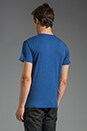 view 3 of 4 Charge Tee in True Blue Heather