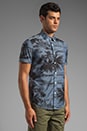 view 2 of 5 Swell Palm Short Sleeve Shirt in Rinsed