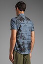 view 3 of 5 Swell Palm Short Sleeve Shirt in Rinsed