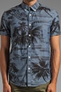 view 4 of 5 Swell Palm Short Sleeve Shirt in Rinsed